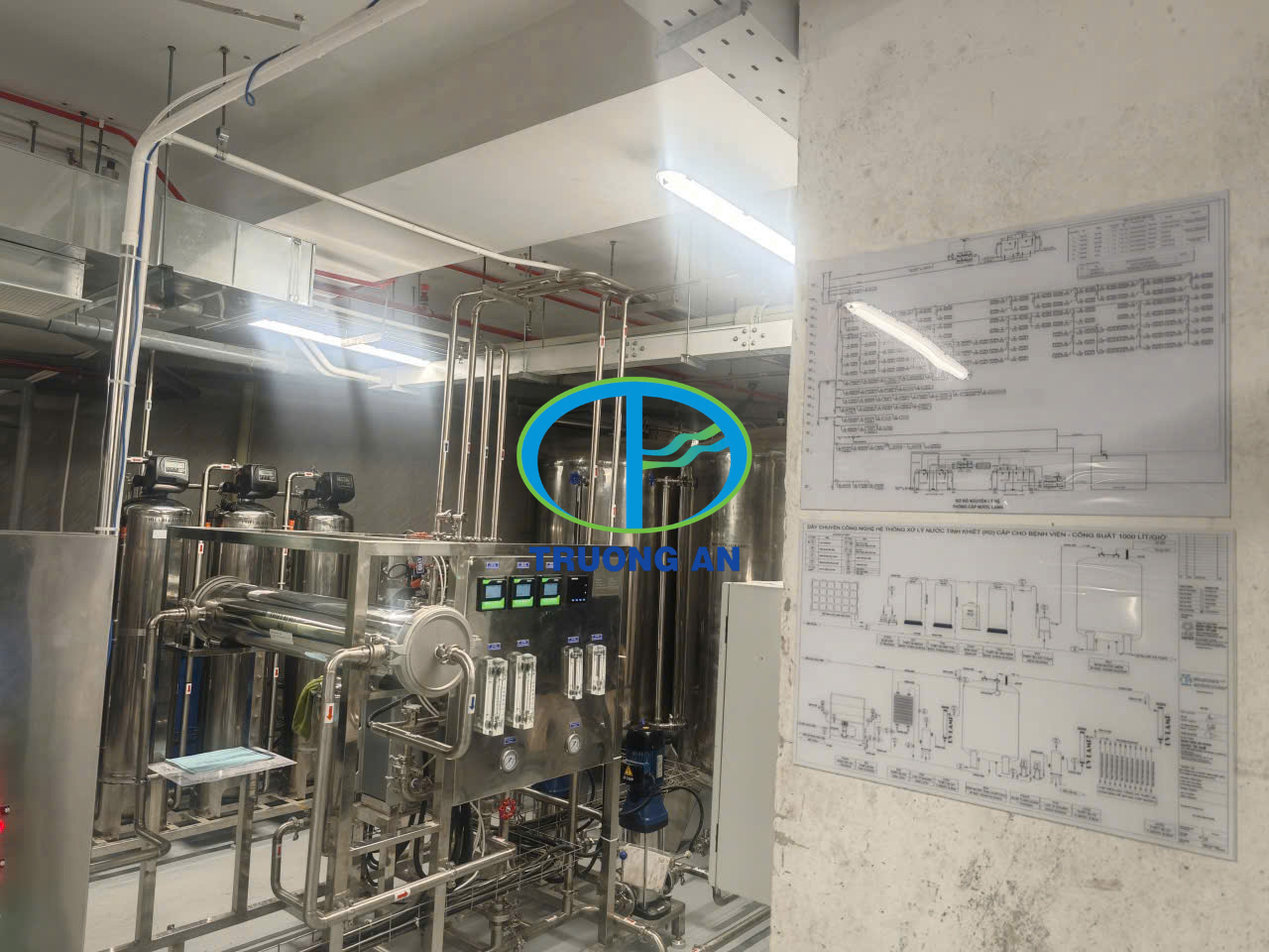 Hệ thống RO hiện đại được ứng dụng rộng rãi trong bệnh viện và cơ sở y tế